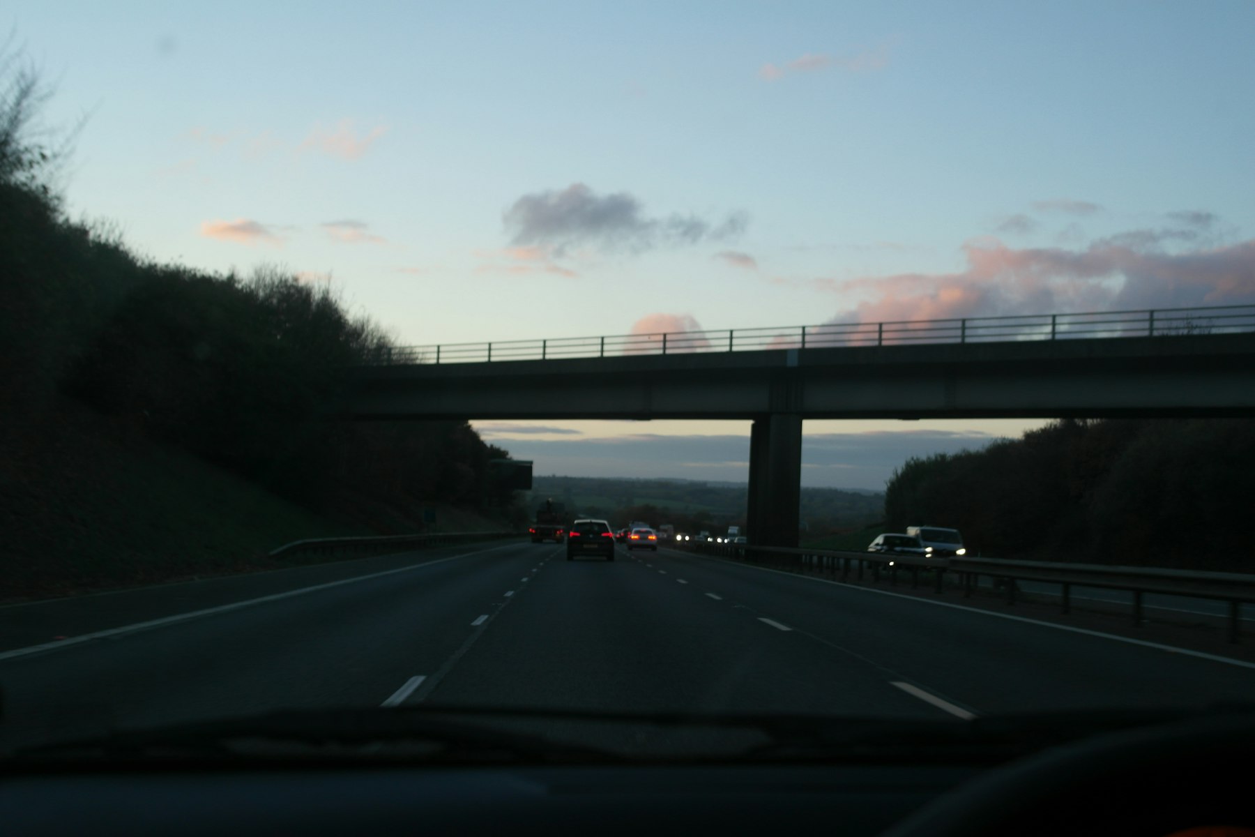 Motorway Service Forecourt